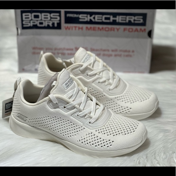 New SKECHERS BOBS SPORT SQUAD 2 women shoes - Picture 6 of 14
